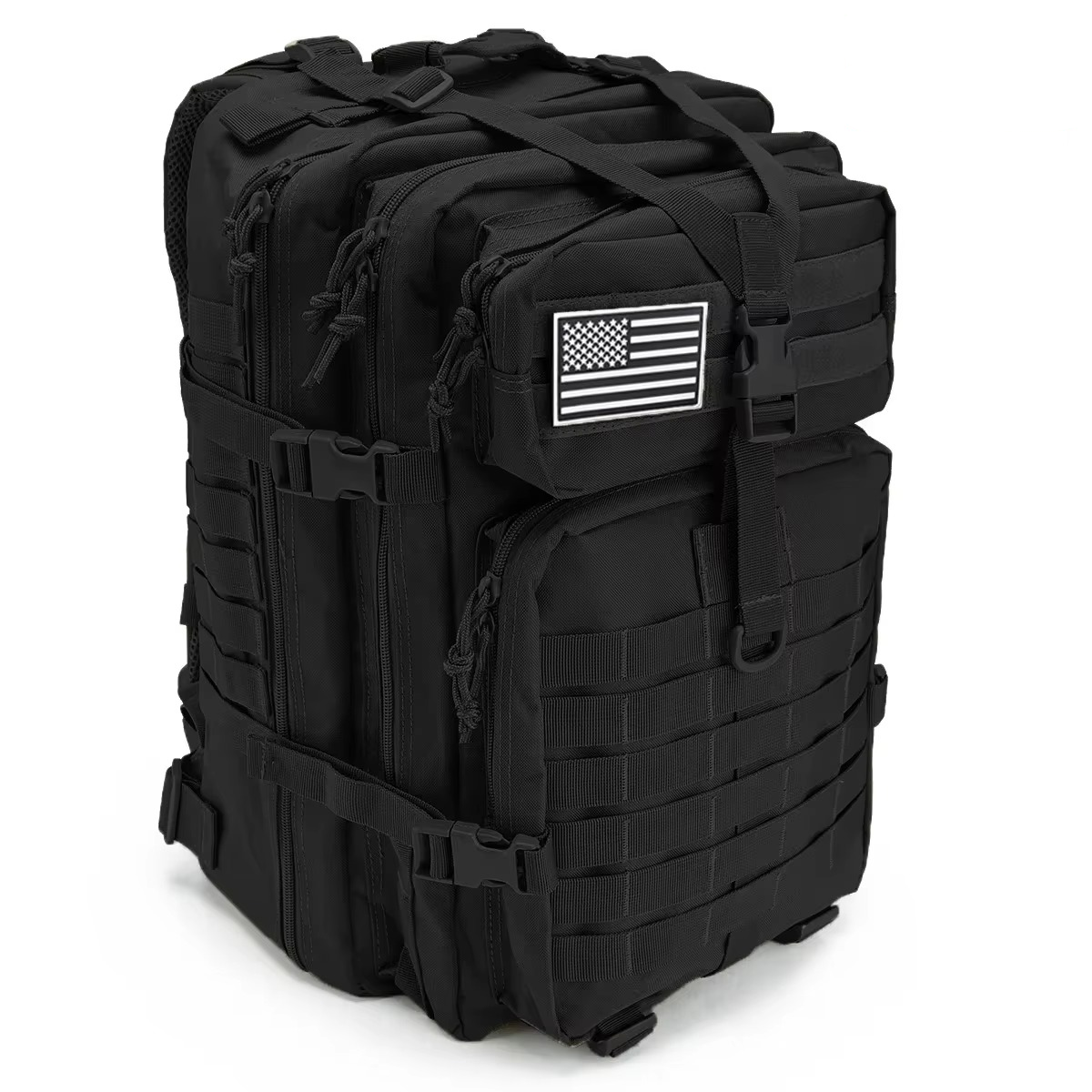 Olyyra Tactical Outdoor Backpack – Water-Resistant, MOLLE Webbing, Ventilated Back Panel, 1014 cu in & 1691 cu in | Hunting, Hiking, Field Training & Travel