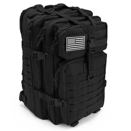 Olyyra Tactical Outdoor Backpack – Water-Resistant, MOLLE Webbing, Ventilated Back Panel, 1014 cu in & 1691 cu in | Hunting, Hiking, Field Training & Travel