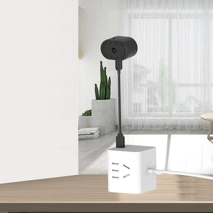 Compact WiFi Mini IP Camera – Night Vision, Motion Alerts & Loop Recording