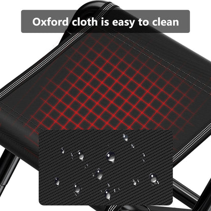 Olyyra Foldable Mini Camping Stool – Lightweight Compact Aluminum Folding Seat for Hiking, Backpacking & Outdoor Rest Stops