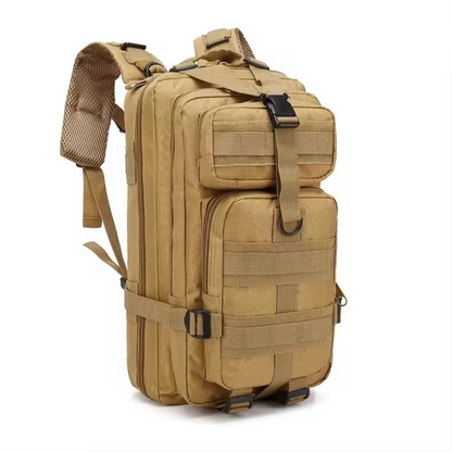 Olyyra Tactical Outdoor Backpack – Water-Resistant, MOLLE Webbing, Ventilated Back Panel, 1014 cu in & 1691 cu in | Hunting, Hiking, Field Training & Travel
