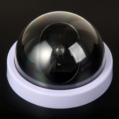 Olyyra Fake Security Camera Decoy – Realistic Outdoor Dummy Surveillance Camera with Flashing LED Light for Home & Business Theft Deterrent
