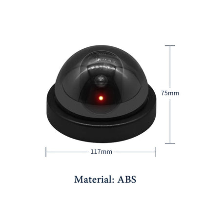 Olyyra Fake Security Camera Decoy – Realistic Outdoor Dummy Surveillance Camera with Flashing LED Light for Home & Business Theft Deterrent