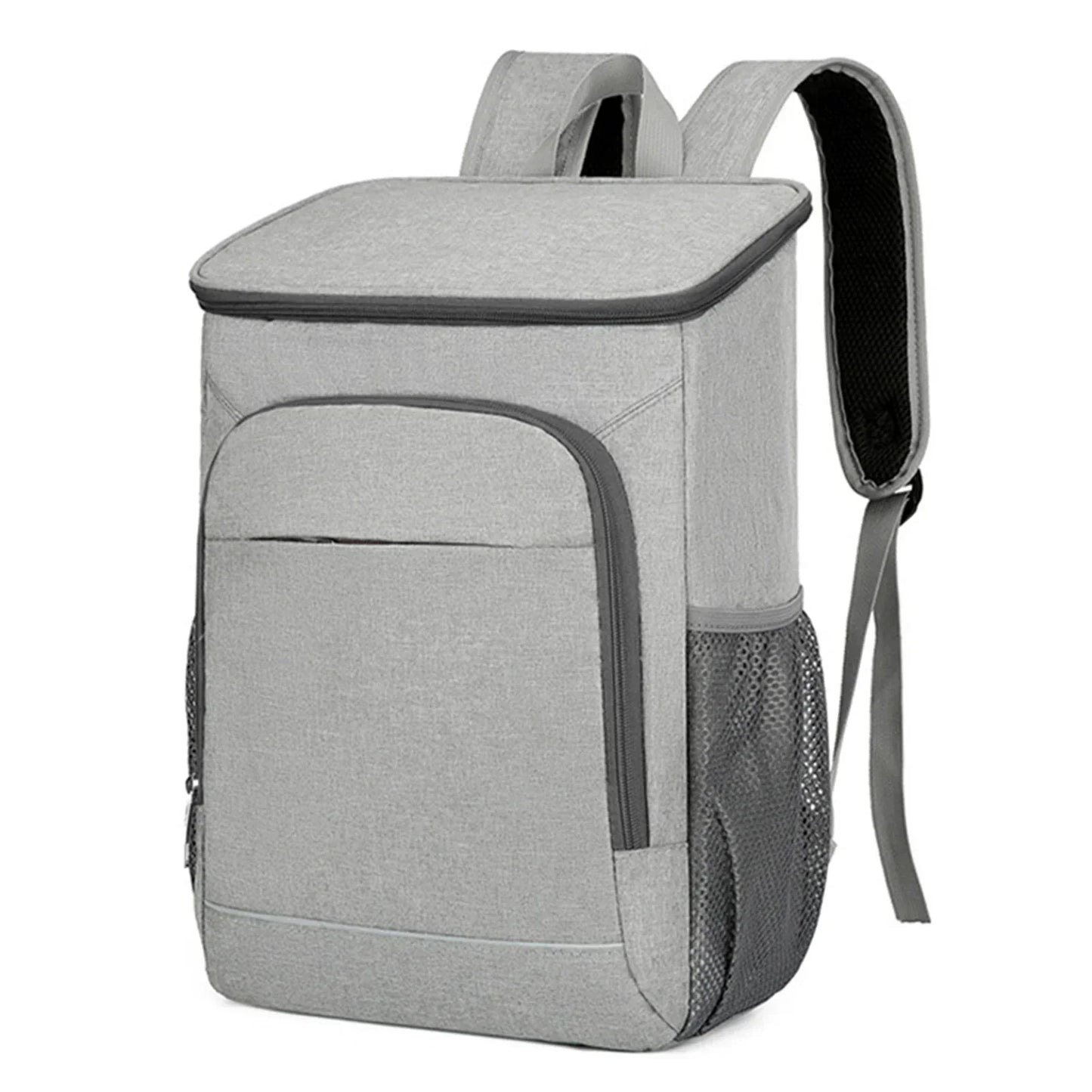 Olyyra 30L Insulated Cooler Backpack – Leakproof, High-Density Oxford Fabric, Reflective Strips, Breathable Padded Straps, 0.46kg | Camping, Hiking & Picnics