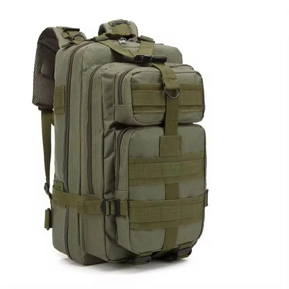 Olyyra Tactical Outdoor Backpack – Water-Resistant, MOLLE Webbing, Ventilated Back Panel, 1014 cu in & 1691 cu in | Hunting, Hiking, Field Training & Travel