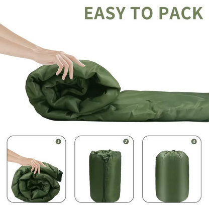 Olyyra Ultralight 4-Season Waterproof Sleeping Bag – Envelope Style, Warm Insulation, Lightweight Compact, Waterproof Outer Shell | Backpacking, Hiking & Camping