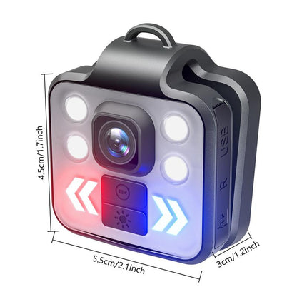 Olyyra Compact Mini HD Action Camera – 1080P, 100° Wide Angle, 5.5-Hour Battery, Loop Recording & 128GB Support for Body Cam, Surveillance & On-the-Go Use