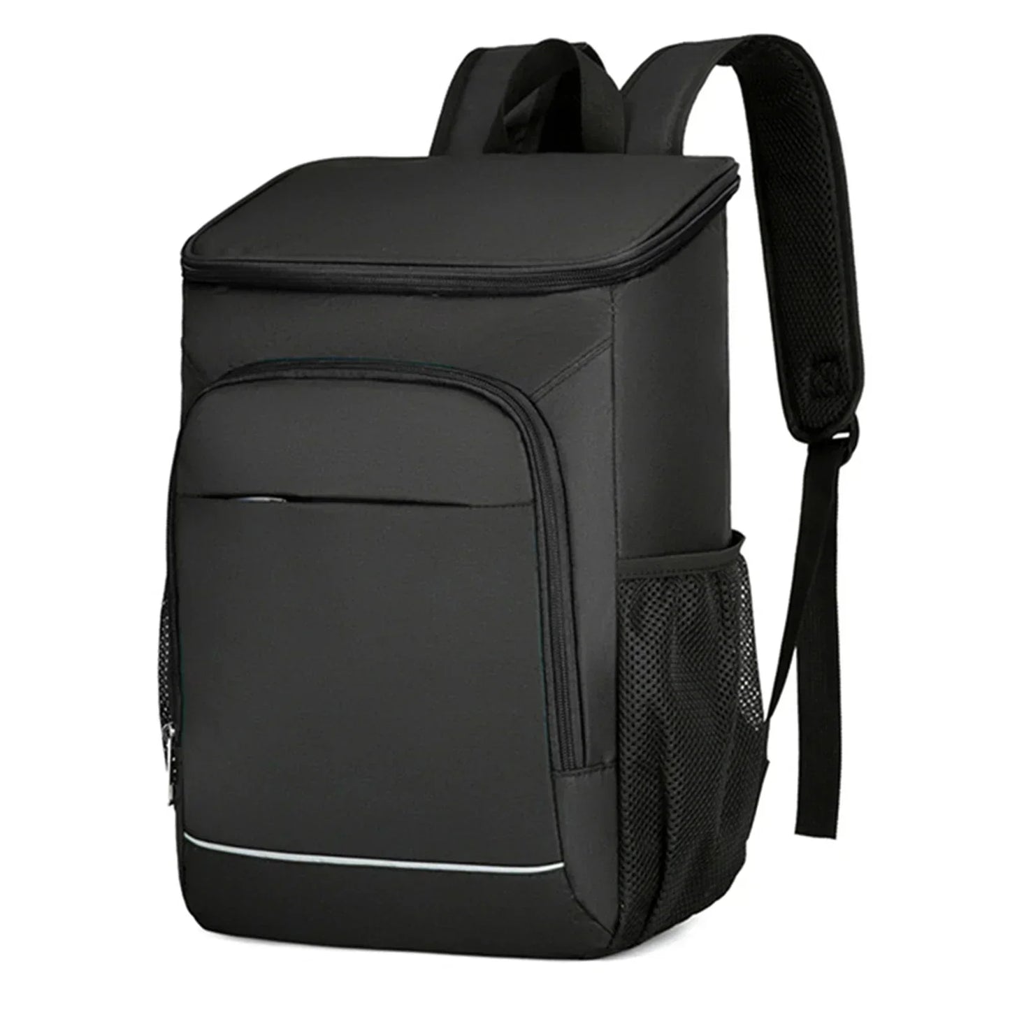 Olyyra 30L Insulated Cooler Backpack – Leakproof, High-Density Oxford Fabric, Reflective Strips, Breathable Padded Straps, 0.46kg | Camping, Hiking & Picnics