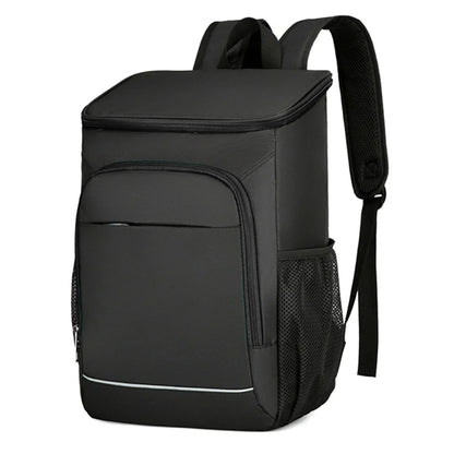 Olyyra 30L Insulated Cooler Backpack – Leakproof, High-Density Oxford Fabric, Reflective Strips, Breathable Padded Straps, 0.46kg | Camping, Hiking & Picnics