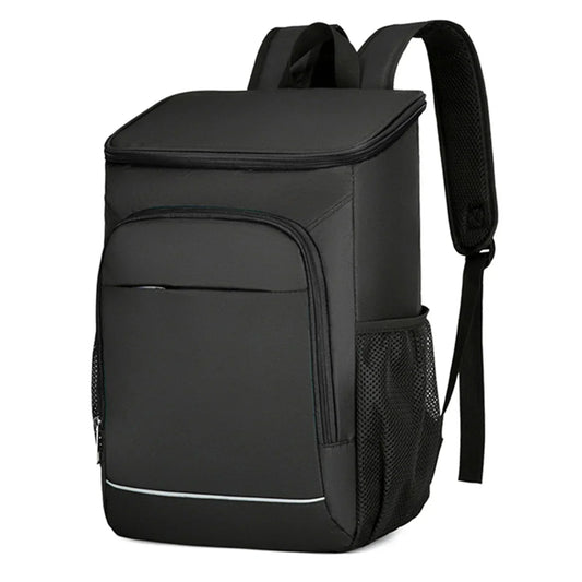 Olyyra 30L Insulated Cooler Backpack – Leakproof, High-Density Oxford Fabric, Reflective Strips, Breathable Padded Straps, 0.46kg | Camping, Hiking & Picnics