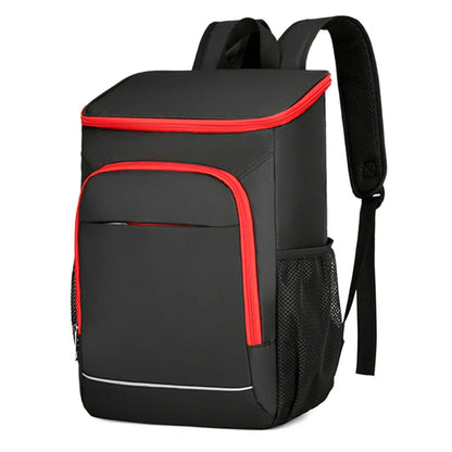 Olyyra 30L Insulated Cooler Backpack – Leakproof, High-Density Oxford Fabric, Reflective Strips, Breathable Padded Straps, 0.46kg | Camping, Hiking & Picnics