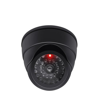 Olyyra Fake Security Camera Decoy – Realistic Outdoor Dummy Surveillance Camera with Flashing LED Light for Home & Business Theft Deterrent