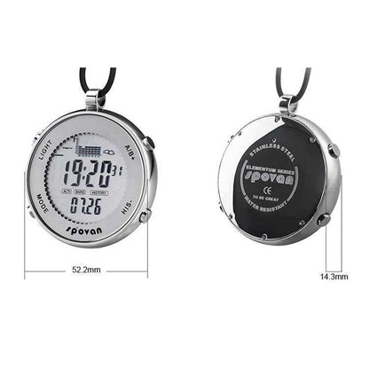Olyyra Multifunctional Waterproof Hiking Watch – GPS, Barometer, Altimeter, Thermometer & Activity Tracker for Outdoor Sports & Camping