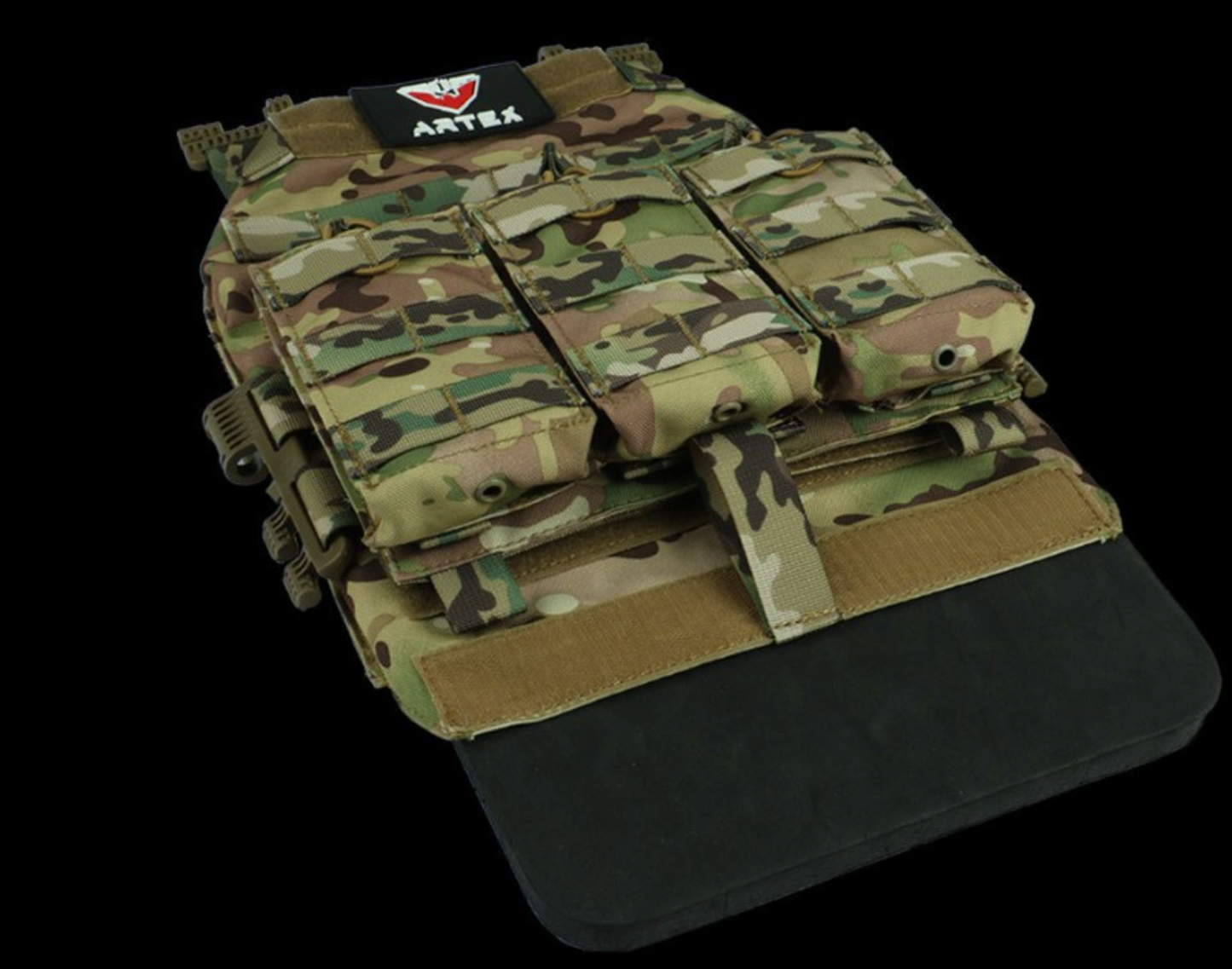 The Quick-Release Tactical Vest – 1000D Nylon, Full MOLLE System, Breathable Mesh, Water Bag Compartment | Black, Military Green & CP Camo