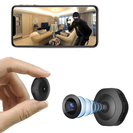 Olyyra Ultra-Compact Mini HD Camera – 1080P 30fps, Motion Detection, Night Vision, Magnetic Mount & WiFi App Control for Home Security, Sports & Travel