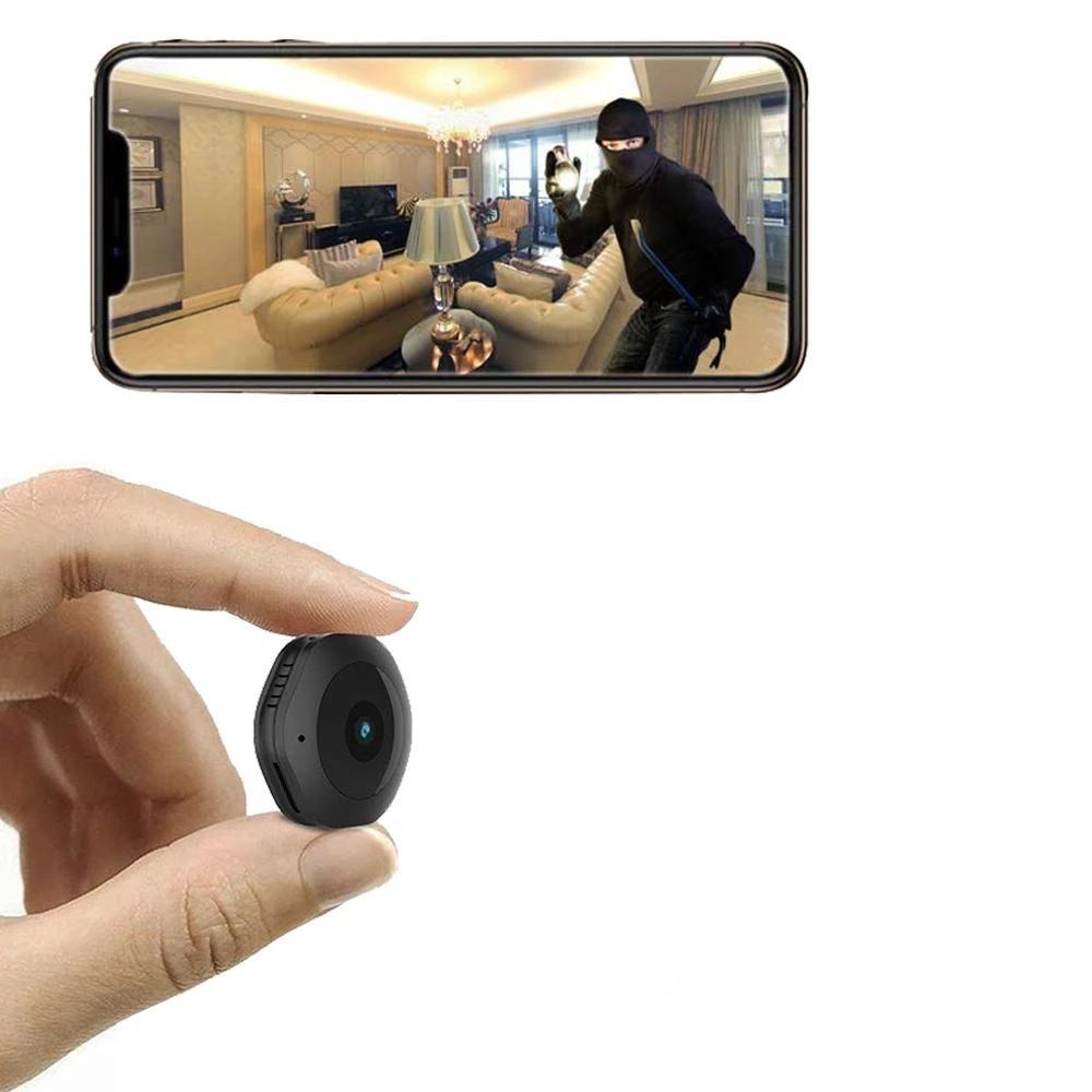 Olyyra Ultra-Compact Mini HD Camera – 1080P 30fps, Motion Detection, Night Vision, Magnetic Mount & WiFi App Control for Home Security, Sports & Travel