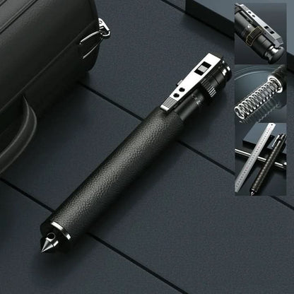Olyyra Pop-Up Telescopic Safety Walking Cane – Lightweight Alloy Steel Self-Defense Hiking Stick for Travel, Outdoor & Everyday Use