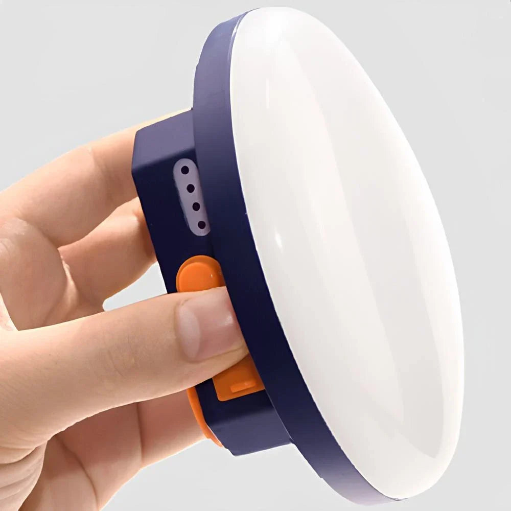 Olyyra Multifunctional Hiking Power Bank & Camp Light – 6600mAh, 24-Hour Runtime, IP45 Waterproof, 30 LEDs, Magnetic Hangable Design, USB-A Output | Camping, Hiking & Outdoor Adventures