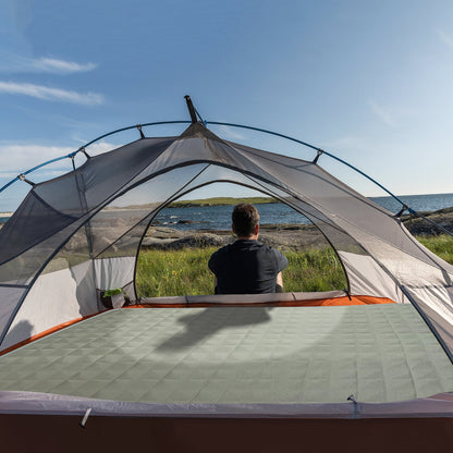 Olyyra Air & Foam Camping Mattress – Adjustable Inflatable, Waterproof TPU, 80"×47"/53" | Rooftop Tent & Outdoor Camping Comfort Upgrade