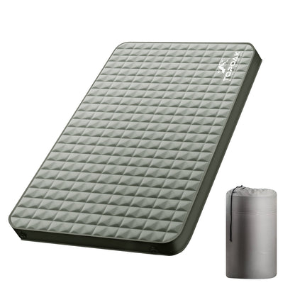 Olyyra Air & Foam Camping Mattress – Adjustable Inflatable, Waterproof TPU, 80"×47"/53" | Rooftop Tent & Outdoor Camping Comfort Upgrade