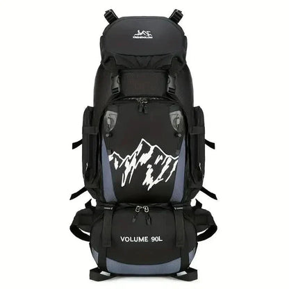 Olyyra 90L Waterproof Hiking Backpack – Large Capacity Multi-Day Camping & Travel Pack with Ergonomic Support System