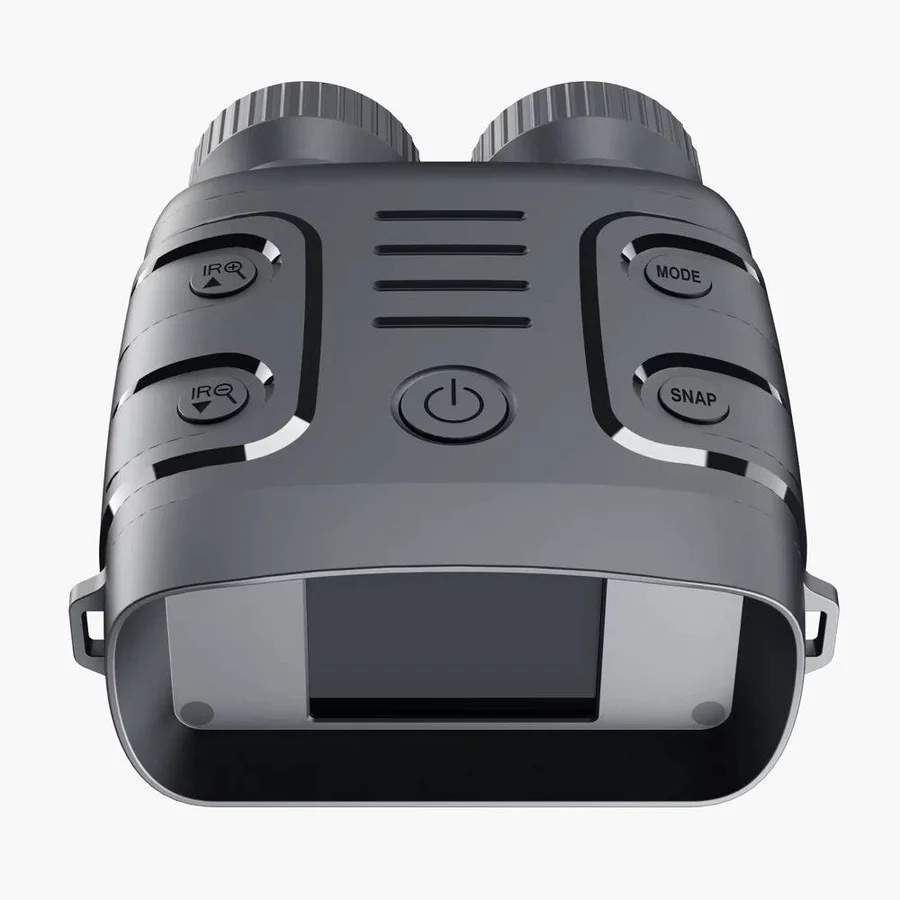 Olyyra Night Vision Camera Binoculars – 1080p 30fps, 984ft Night Range, 10MP Photos, F1.2 Aperture, 5x Zoom, IP54 Waterproof, 7-Level IR | Hunting, Wildlife & Outdoor Exploration