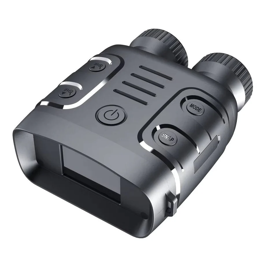 Olyyra Night Vision Camera Binoculars – 1080p 30fps, 984ft Night Range, 10MP Photos, F1.2 Aperture, 5x Zoom, IP54 Waterproof, 7-Level IR | Hunting, Wildlife & Outdoor Exploration
