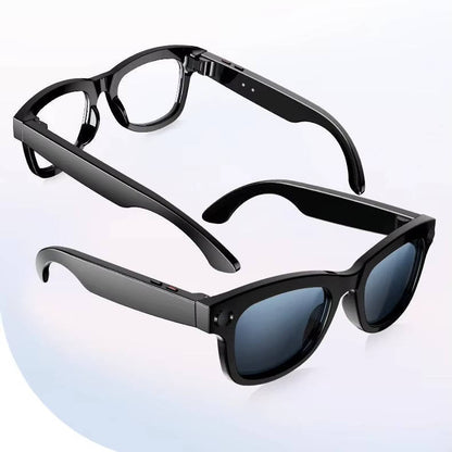 Olyyra Smart Glasses with 1080P Camera & Bluetooth Audio – Hands-Free Recording, AI Translation, Triple Mic, UV Protection & 7-Hour Battery for Travel & Daily Use