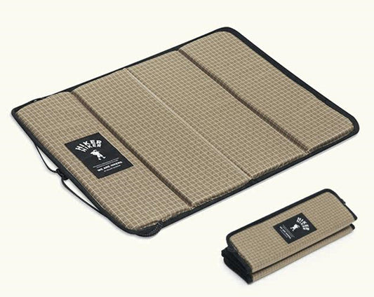 Olyyra Foldable Outdoor Camping Seat Cushion – 120g Ultralight, Premium Nylon, Moisture-Proof, Enhanced Thickness | Hiking, Camping, Picnic & Outdoor Sitting Pad