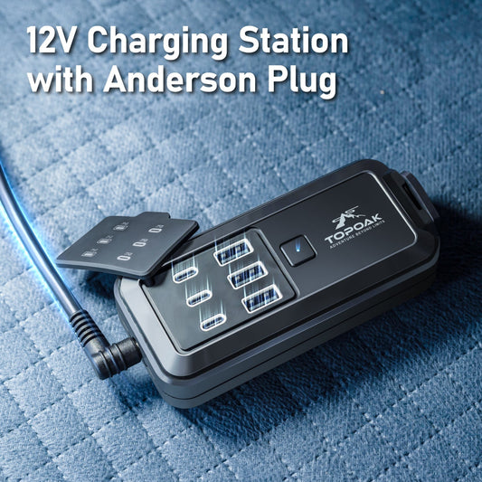 Slim Anderson Port Upgrade for Rooftop Tent – Plug & Play Power Inlet Replacement | RTT Electrical Access Upgrade
