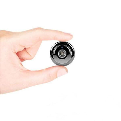 Olyyra Mini WiFi Home Security Camera – 1080P, 150° Wide Angle, IR Night Vision, Two-Way Audio, Motion Detection & 64GB Loop Recording for Baby, Pet & Remote Monitoring
