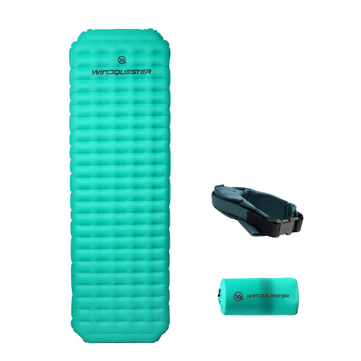 4-Season Inflatable Sleeping Pad – ASTM R-Value 8.5, 580g, 20D–40D Nylon + TPU Coating, Rapid Inflation Valve | Alpine Expeditions & Extreme Cold Weather Camping