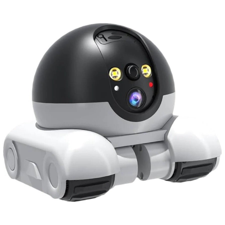 Olyyra Indoor Mobile Pet Camera – 1080p HD Live Streaming, Remote Drive Control, Two-Way Audio, Night Vision, WiFi App | Dog & Cat Home Monitor