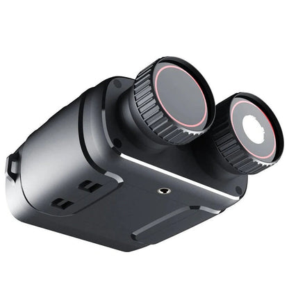 Olyyra Night Vision Camera Binoculars – 1080p 30fps, 984ft Night Range, 10MP Photos, F1.2 Aperture, 5x Zoom, IP54 Waterproof, 7-Level IR | Hunting, Wildlife & Outdoor Exploration