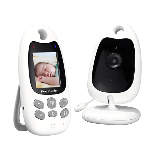 Olyyra Wireless Baby Monitor with Night Vision & Two-Way Audio – 3.5" Color LCD, 984 ft Range, 8-Hour Battery & Temperature Display