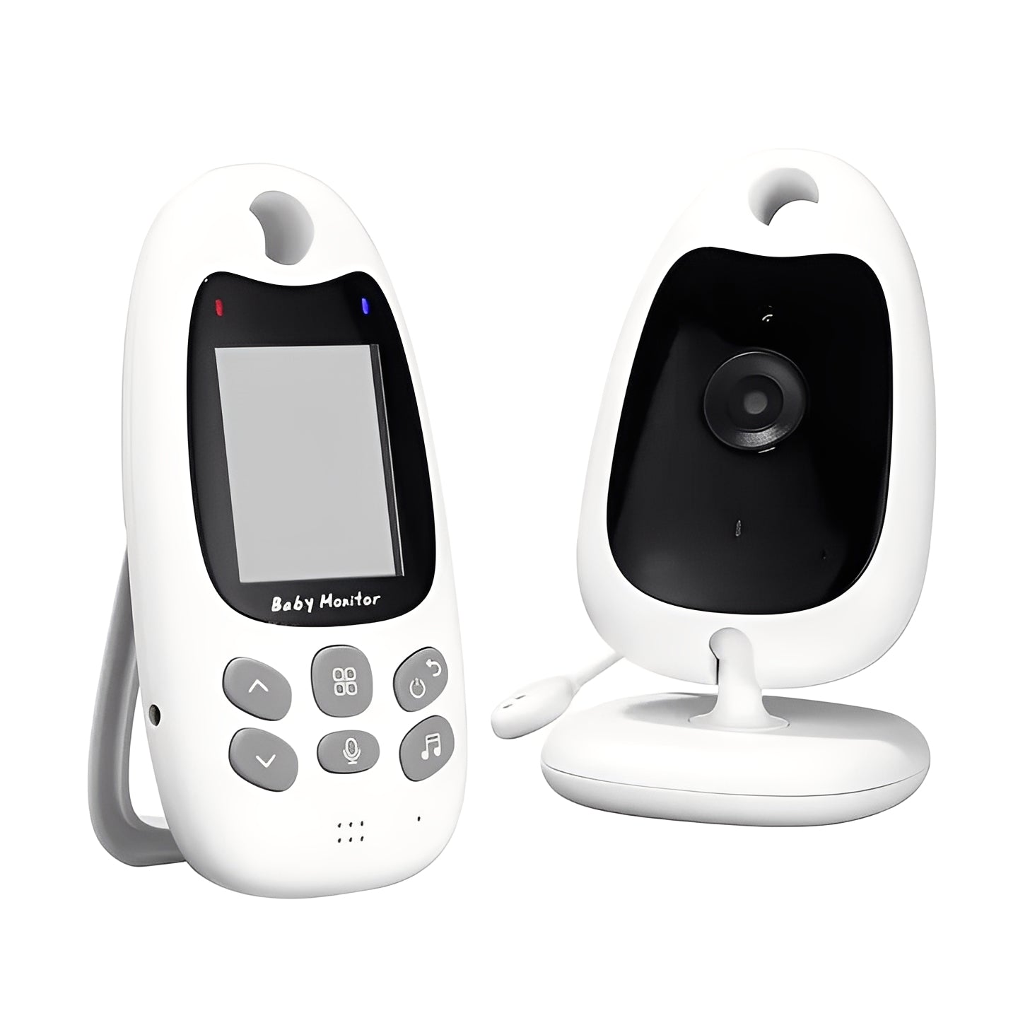 Olyyra Wireless Baby Monitor with Night Vision & Two-Way Audio – 3.5" Color LCD, 984 ft Range, 8-Hour Battery & Temperature Display