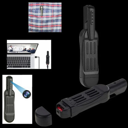 Olyyra Smart Pen Camera – 130° Wide Angle 720p HD, Anti-Shake, Built-In Mic, Direct USB, TF Card Slot | Discreet Recording for Meetings, Classes & Daily Use