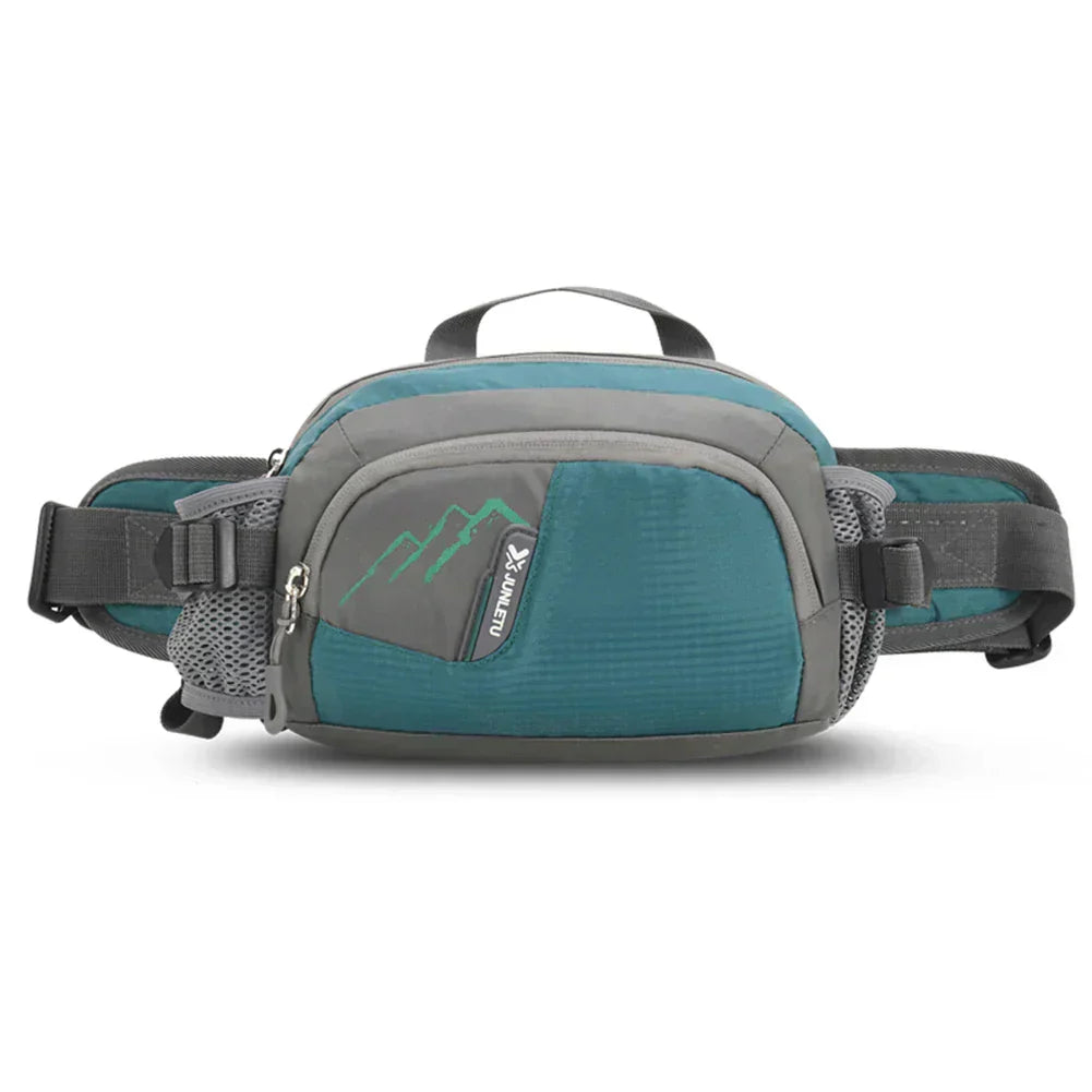 Olyyra Running Belt – Ultralight Water-Repellent, Waterproof Zip Pockets, Adjustable Waist, Breathable Polyester | Jogging, Hiking, Cycling & Outdoor Sports