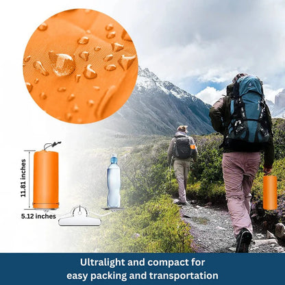 The Ultralight Sleeping Pad S2 – Built-In Foot Pump, 30-Second Inflation, Linkable Snap Buttons, Moisture-Resistant | Hiking, Camping, Beach & Outdoor Adventures