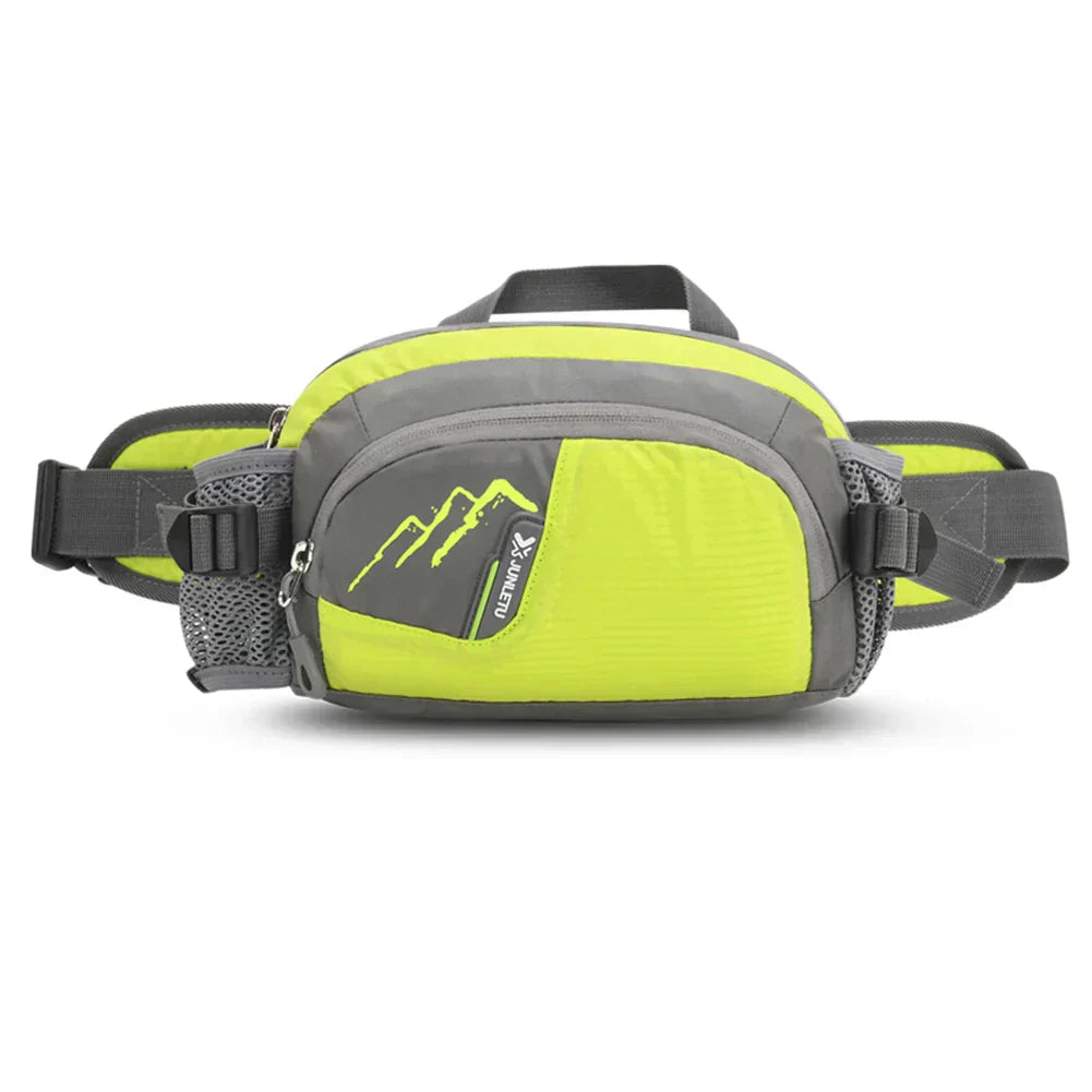 Olyyra Running Belt – Ultralight Water-Repellent, Waterproof Zip Pockets, Adjustable Waist, Breathable Polyester | Jogging, Hiking, Cycling & Outdoor Sports