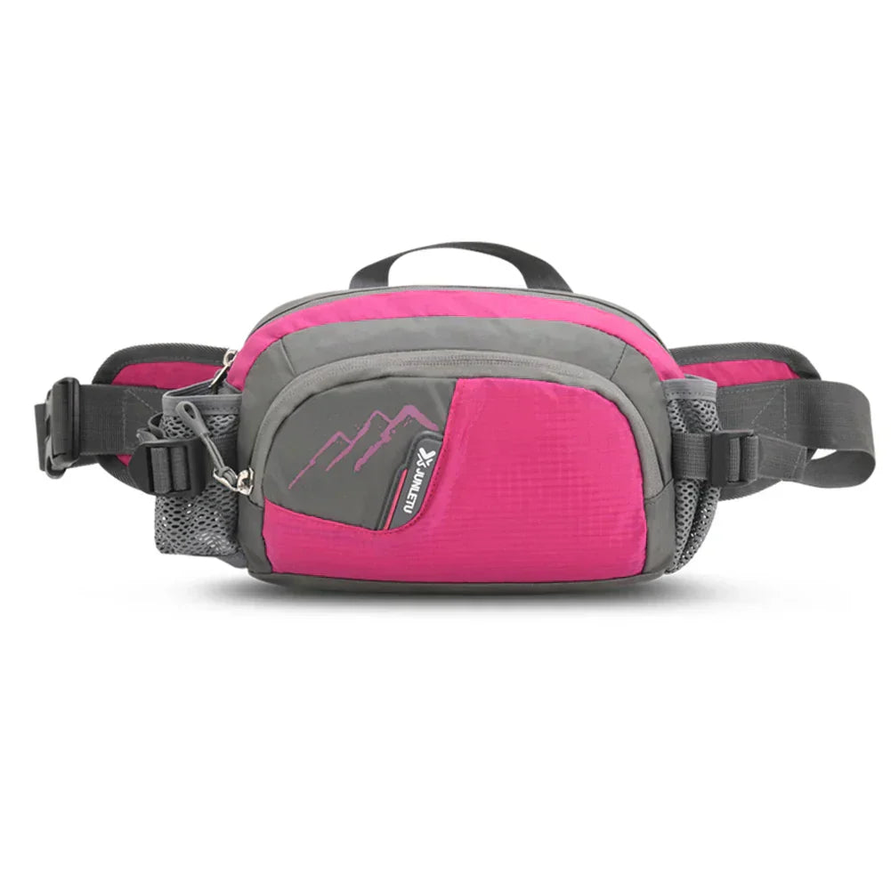 Olyyra Running Belt – Ultralight Water-Repellent, Waterproof Zip Pockets, Adjustable Waist, Breathable Polyester | Jogging, Hiking, Cycling & Outdoor Sports