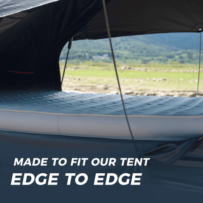 Olyyra Air & Foam Camping Mattress – Adjustable Inflatable, Waterproof TPU, 80"×47"/53" | Rooftop Tent & Outdoor Camping Comfort Upgrade