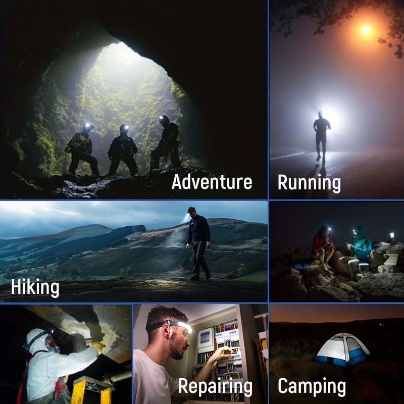 Olyyra NightRunner Pro LED Headlamp – 1500 Lumens, 230° Wide Beam, Rechargeable for Running, Hiking & Camping