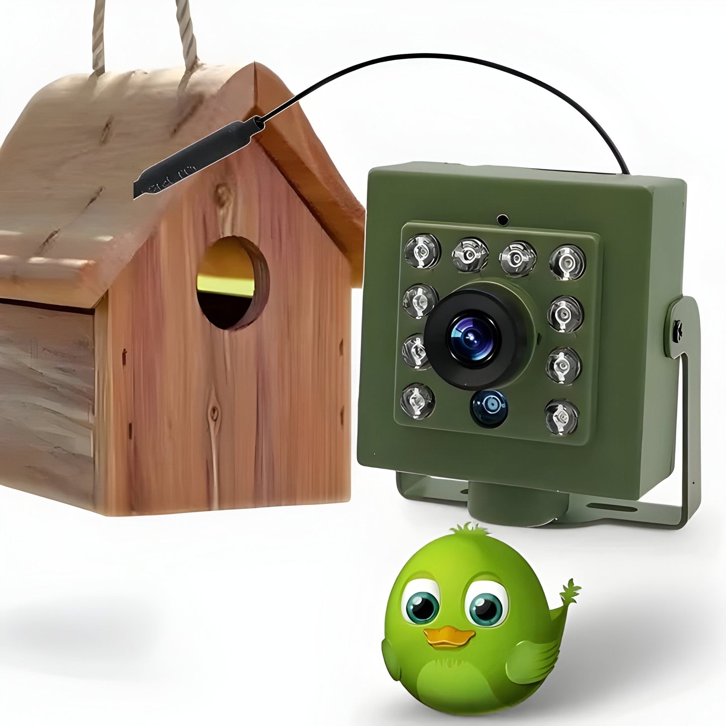Olyyra HD WiFi Bird Nest Camera