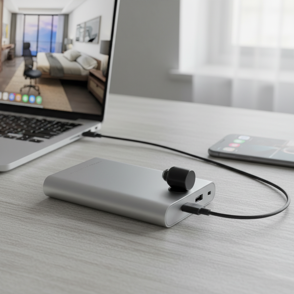 Compact 1080P WiFi Camera – IR Night Vision, Motion Detection & Remote Viewing