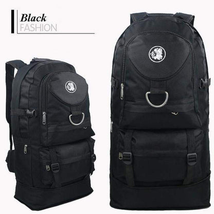 Olyyra Extendable Tactical Hiking Backpack – Expandable Polyester Pack for Hiking, Camping, Hunting, Mountaineering & Travel