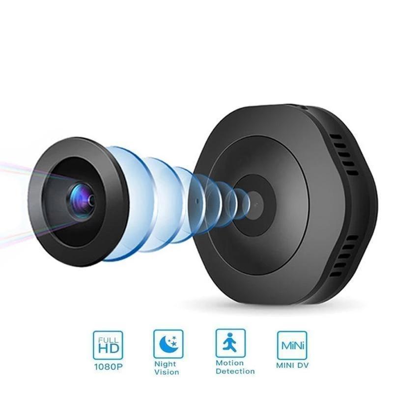 Olyyra Ultra-Compact Mini HD Camera – 1080P 30fps, Motion Detection, Night Vision, Magnetic Mount & WiFi App Control for Home Security, Sports & Travel