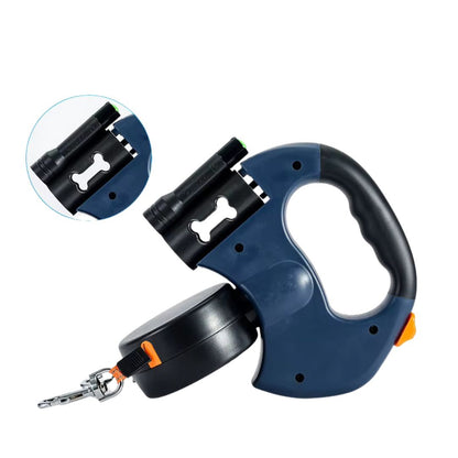 Olyyra Anti-Tangle Double Dog Leash for Easy Walks with Two Dogs