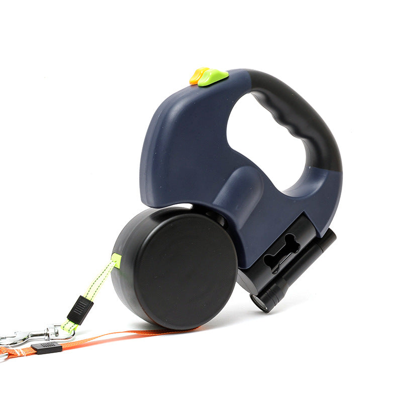 Olyyra Anti-Tangle Double Dog Leash for Easy Walks with Two Dogs