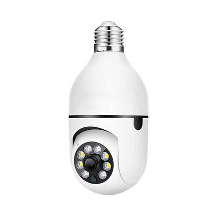 Olyyra Smart WiFi Light Bulb Security Camera – 1080p HD, 360° Rotating, IP67 Waterproof, Night Vision, Two-Way Audio, Motion Alerts | Indoor & Outdoor E27 Socket Surveillance